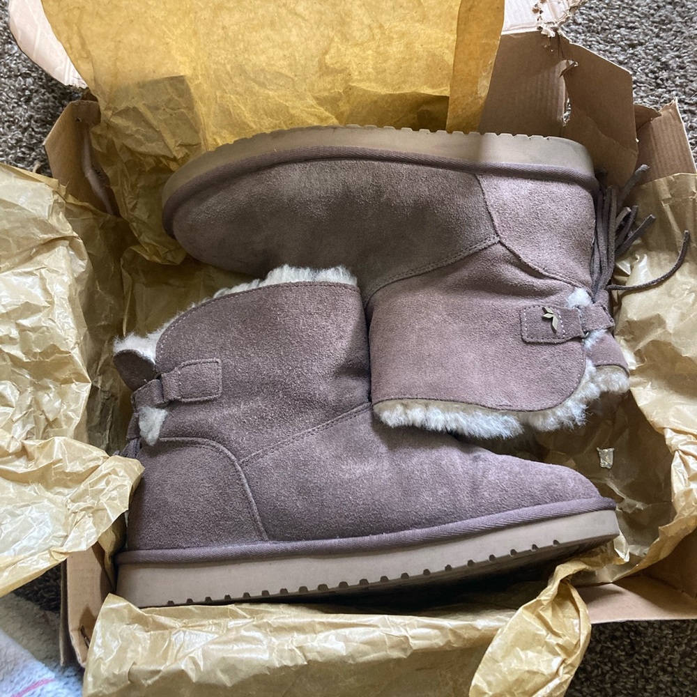 Kookaburra by Ugg cider (grey/purple) ankle boot size 10